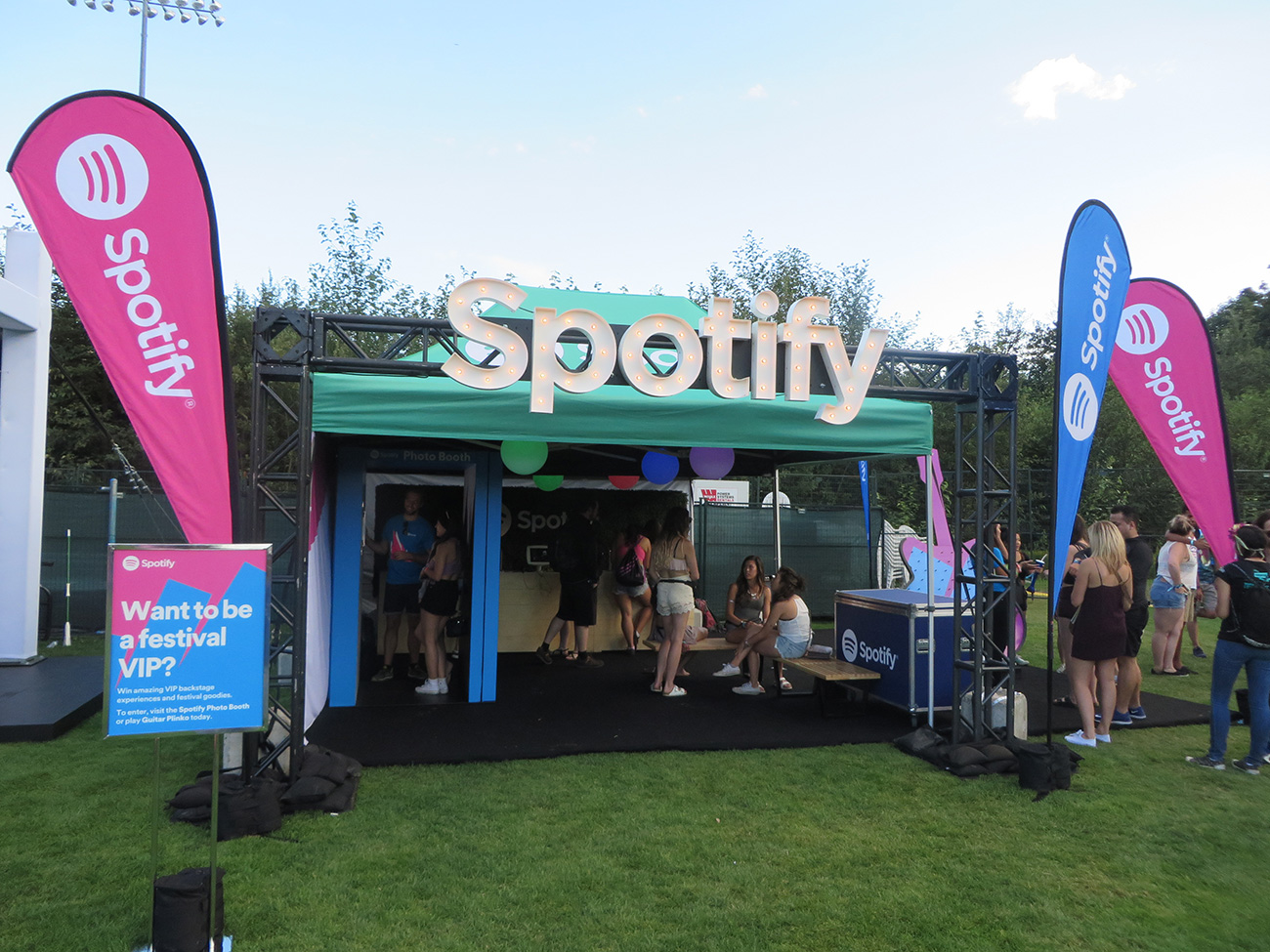Spotify Summer Festival Tour Black Chalk Marketing